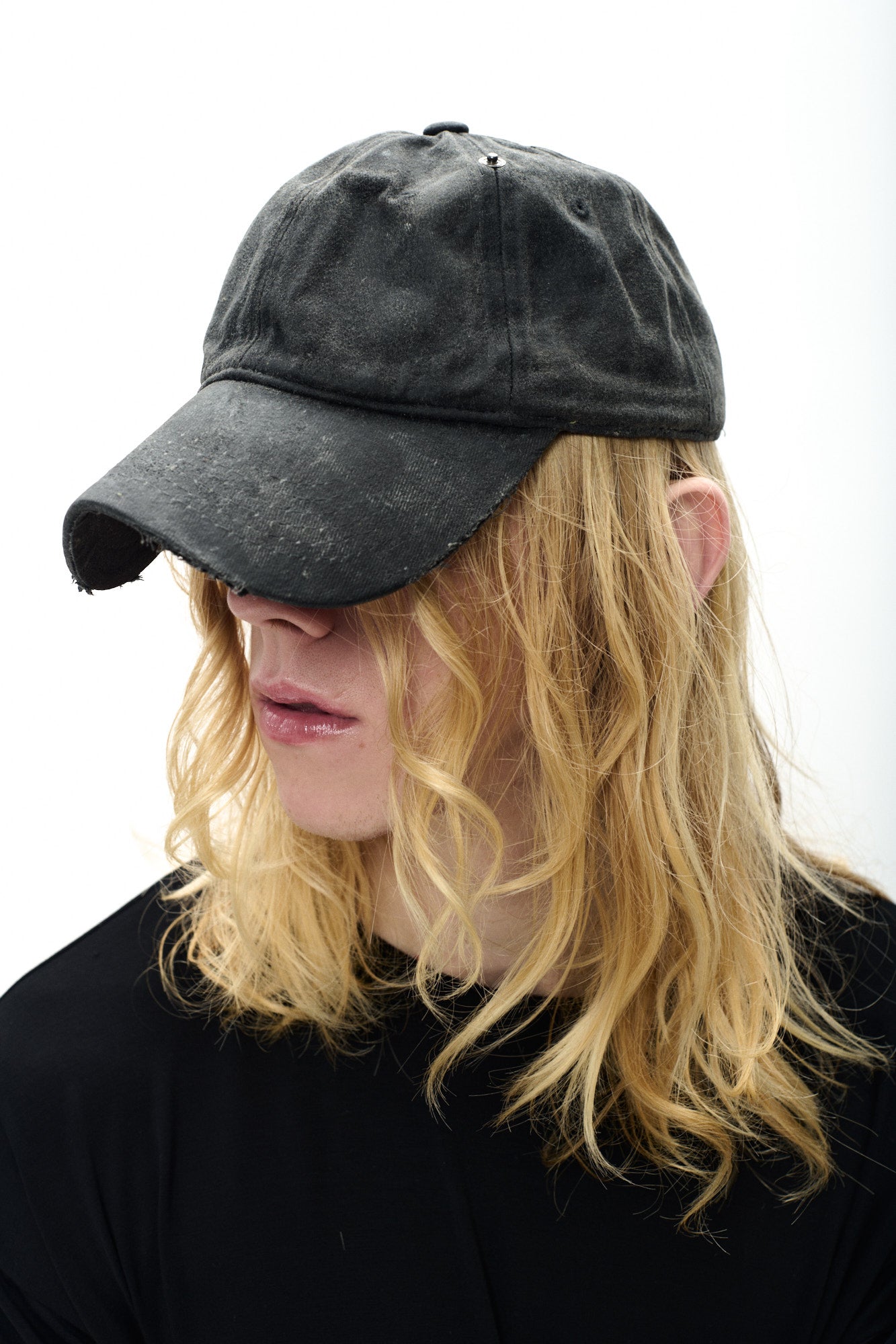 CLASSIC OILSKIN CAP – DARK GREY – P.L.N.