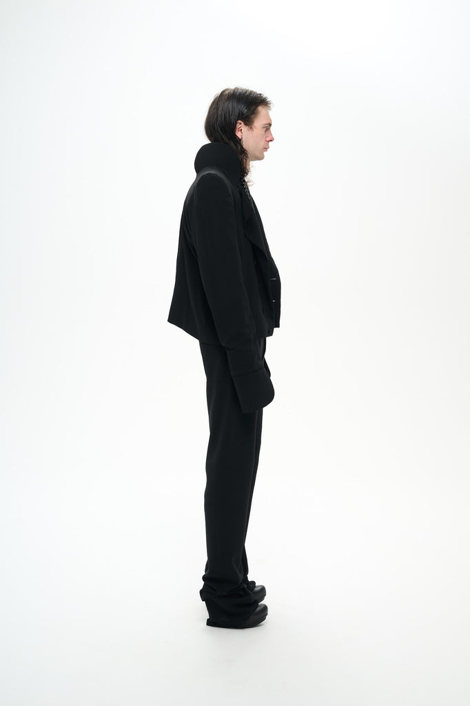 THE CAP JACKET - BLACK