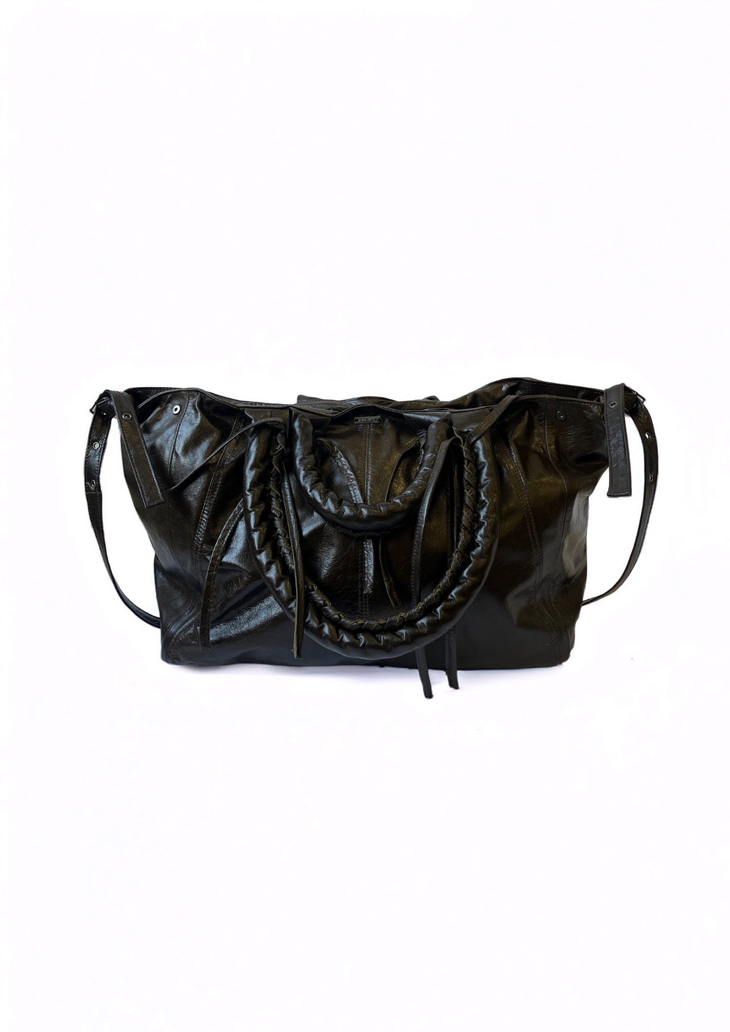 WHOLE SMALL BAG - DARK BROWN