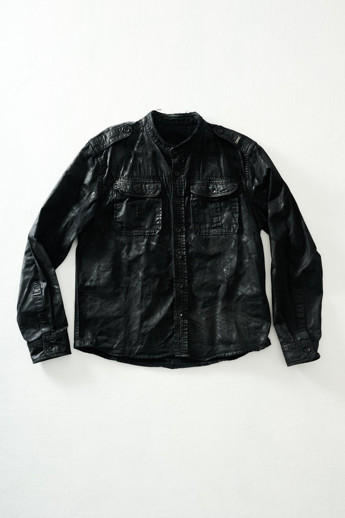 THE CLASSIC ARMY SHIRT - BLACK