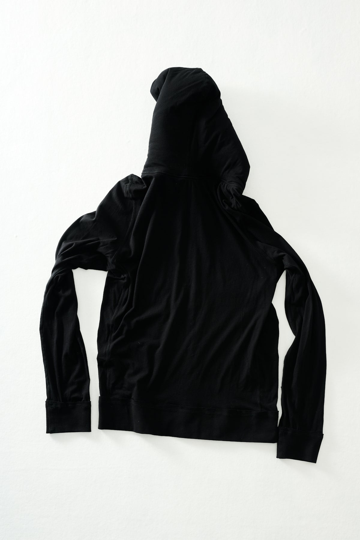 THE FUR HOOD - BLACK