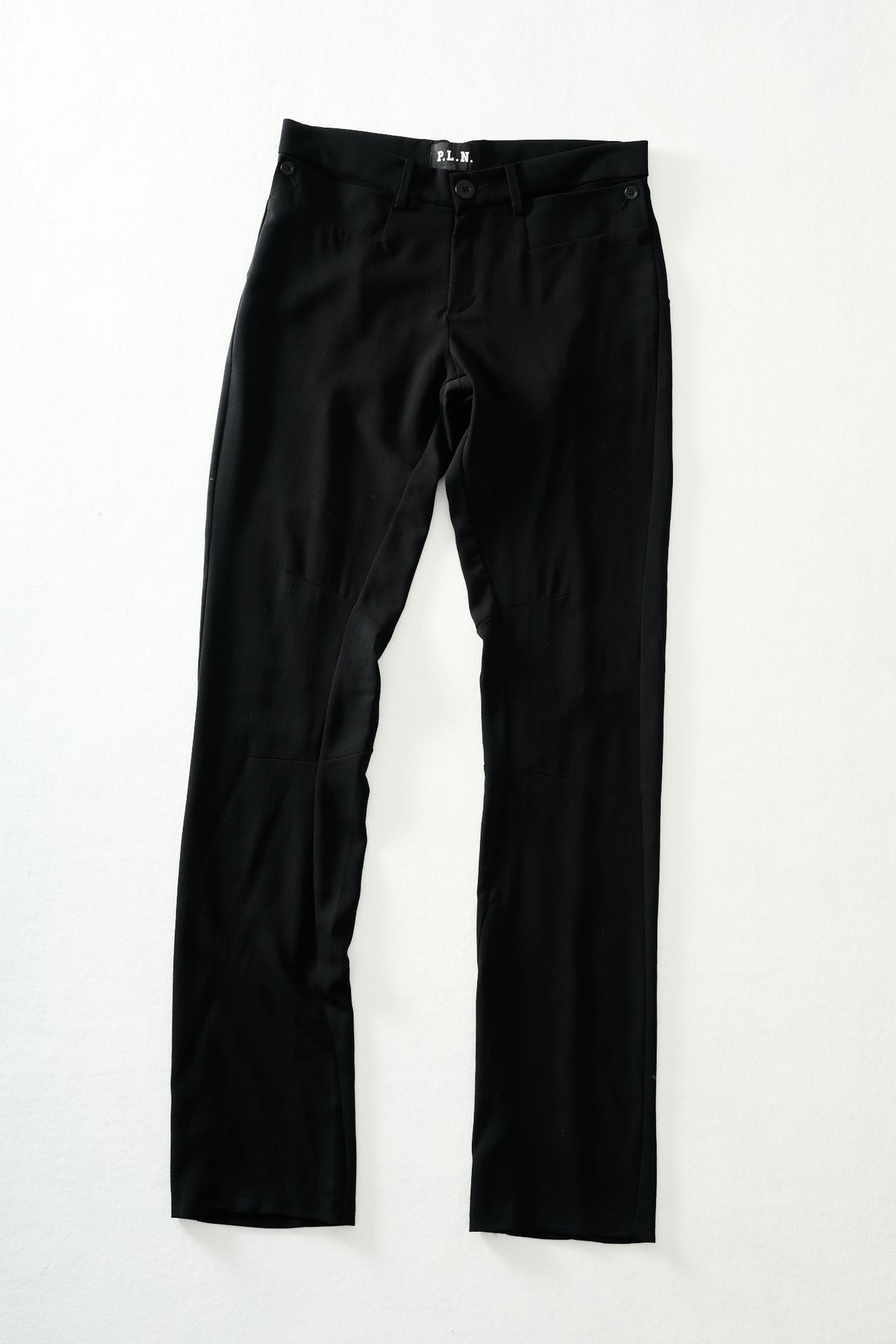 THE PANEL SUIT PANTS - BLACK