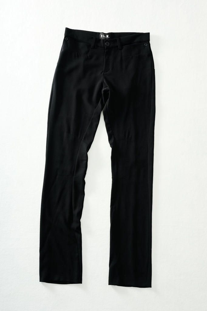 THE PANEL SUIT PANTS - BLACK