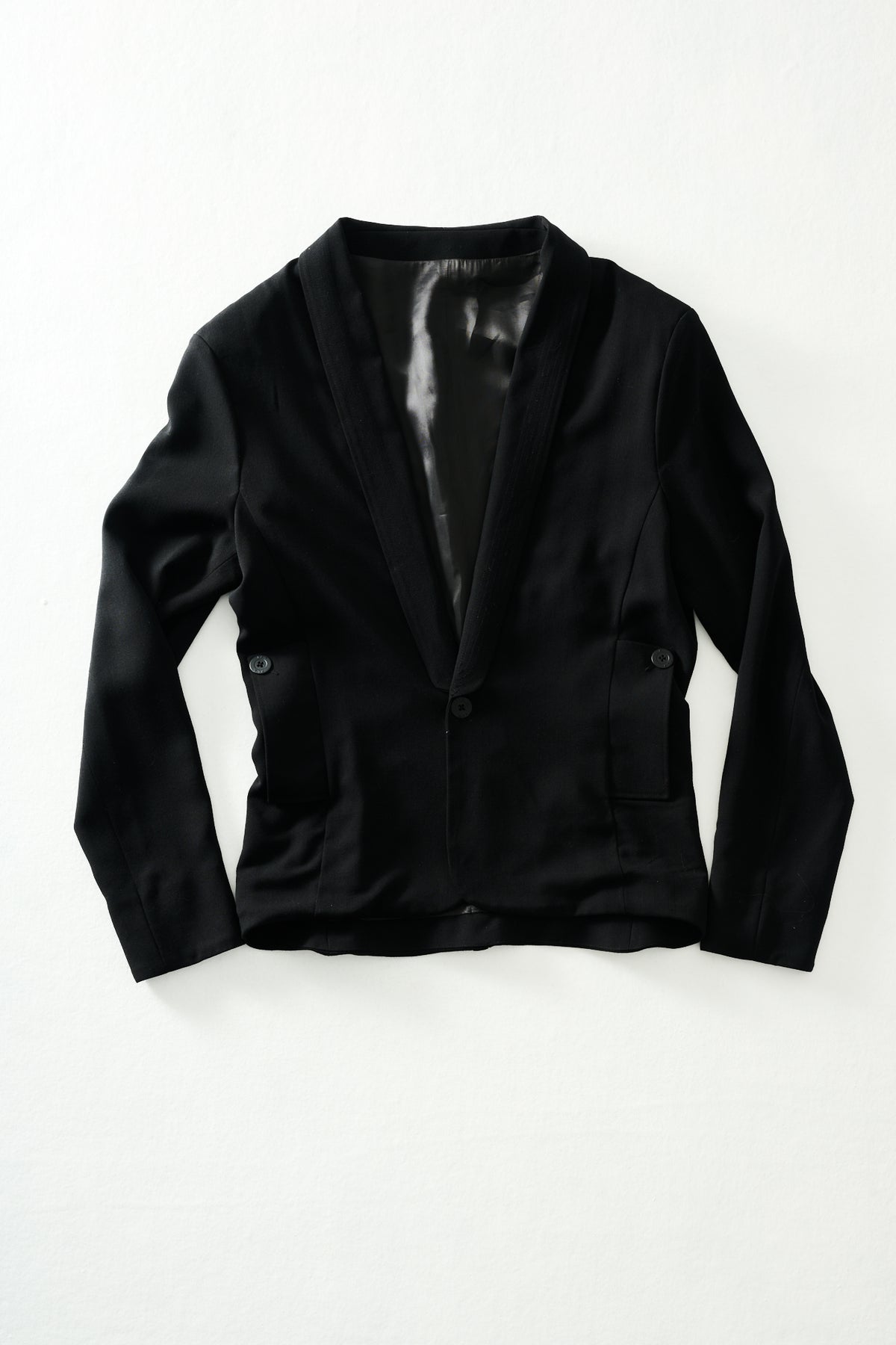 THE CAP BLAZER - BLACK