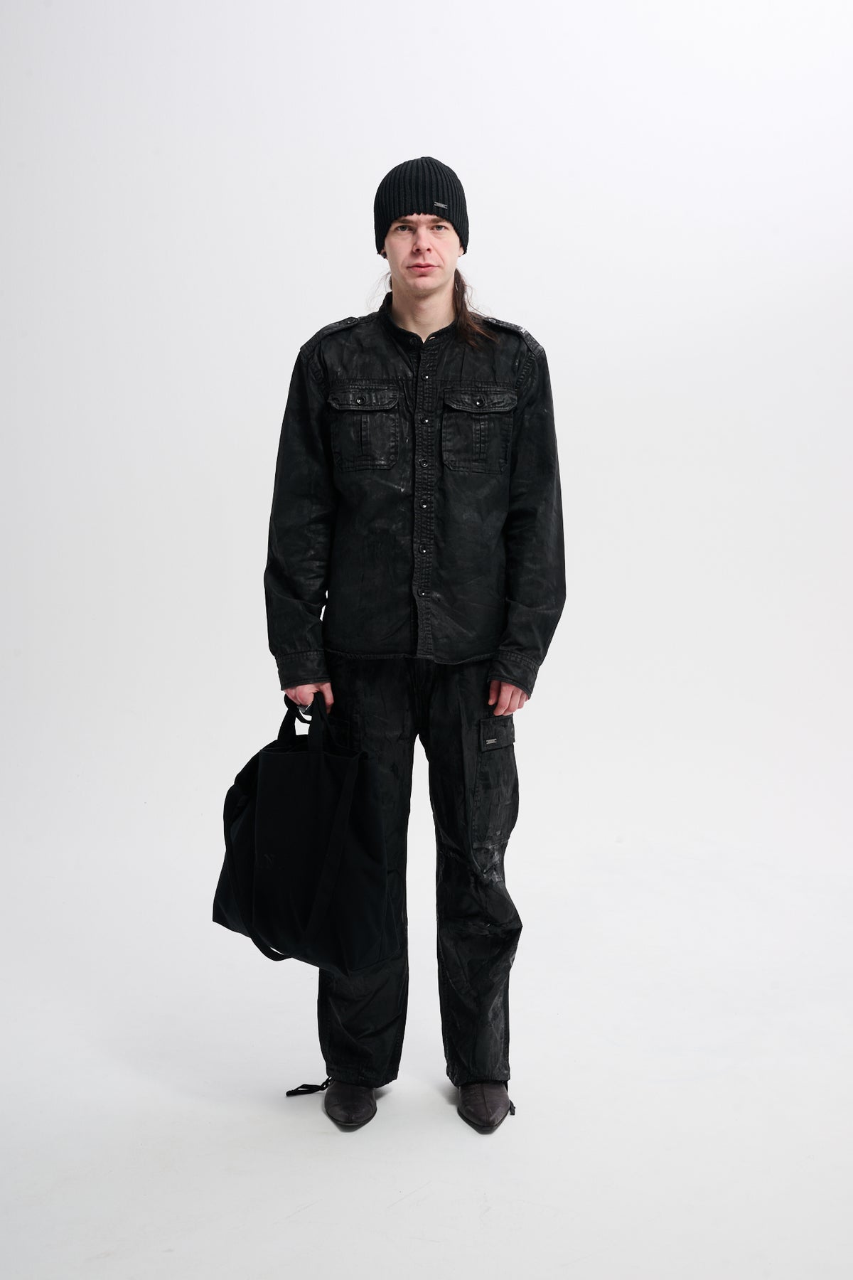 THE CLASSIC CARGO PANTS - BLACK