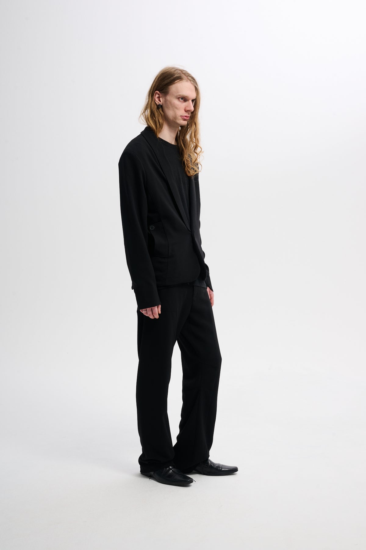 THE CAP BLAZER - BLACK