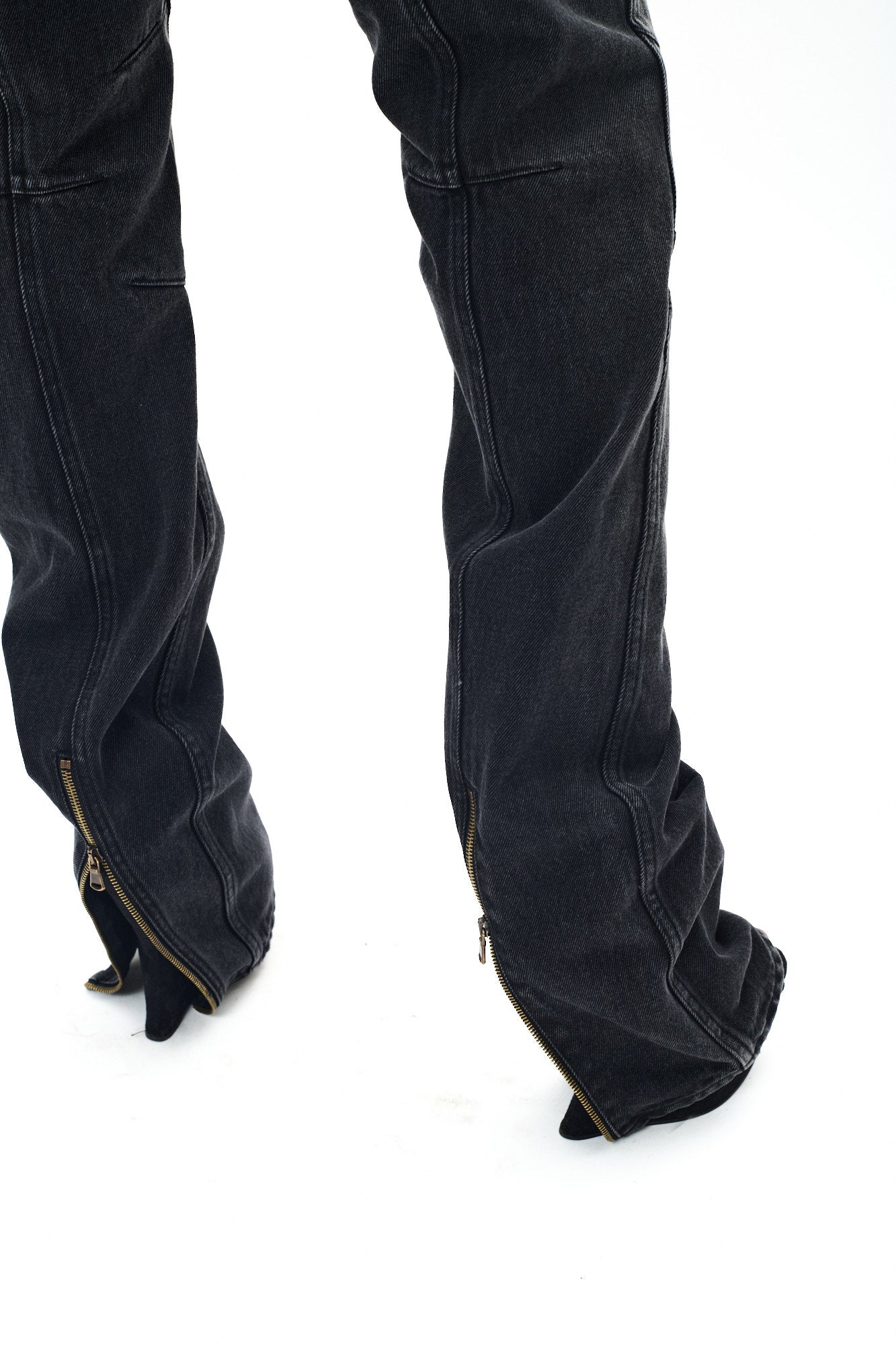 BIKER PANTS - BLACK