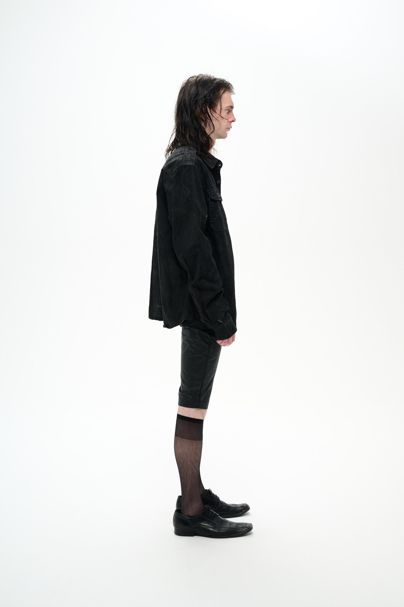 THE CLASSIC ARMY SHIRT - BLACK