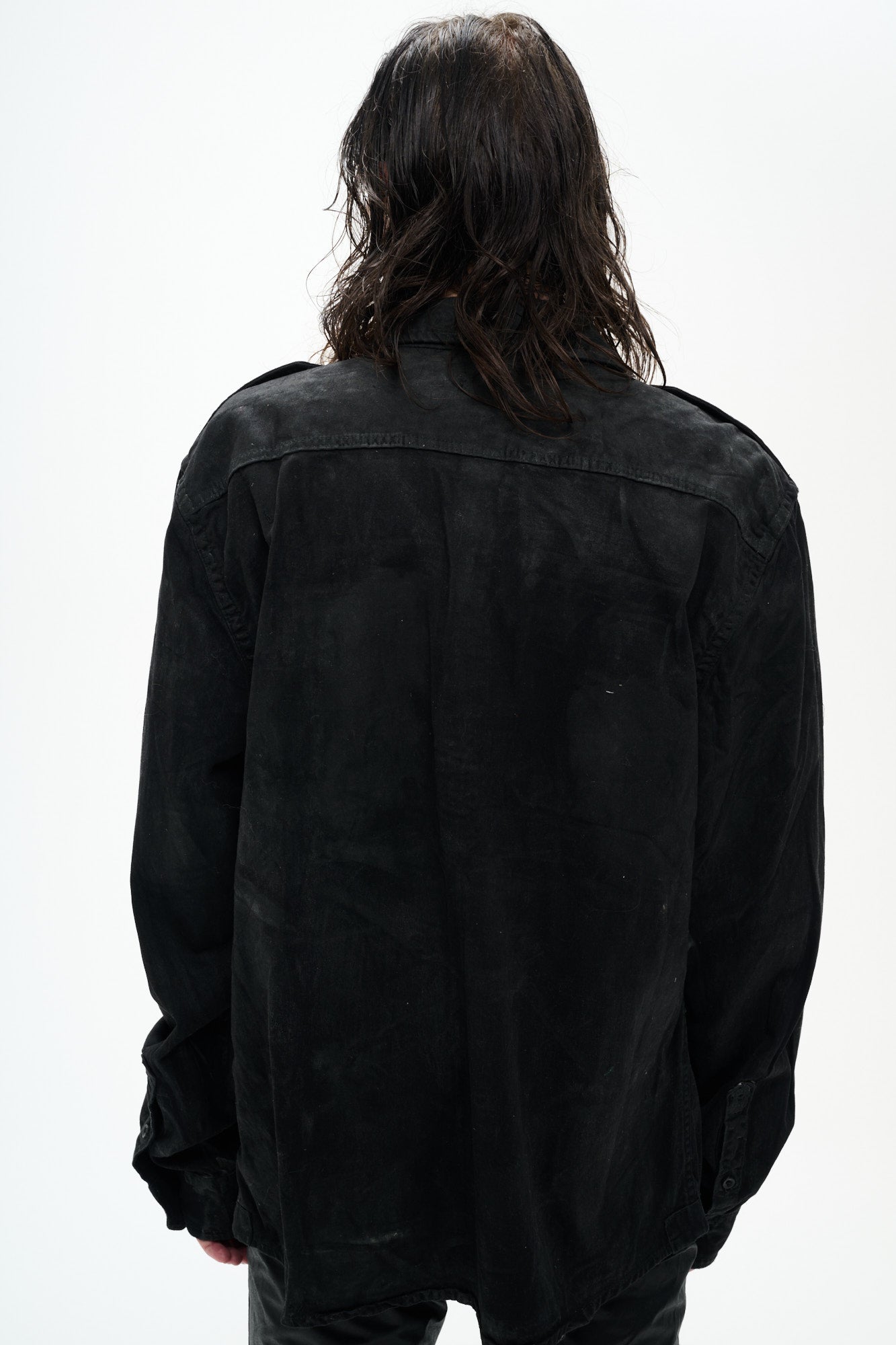 THE CLASSIC ARMY SHIRT - BLACK