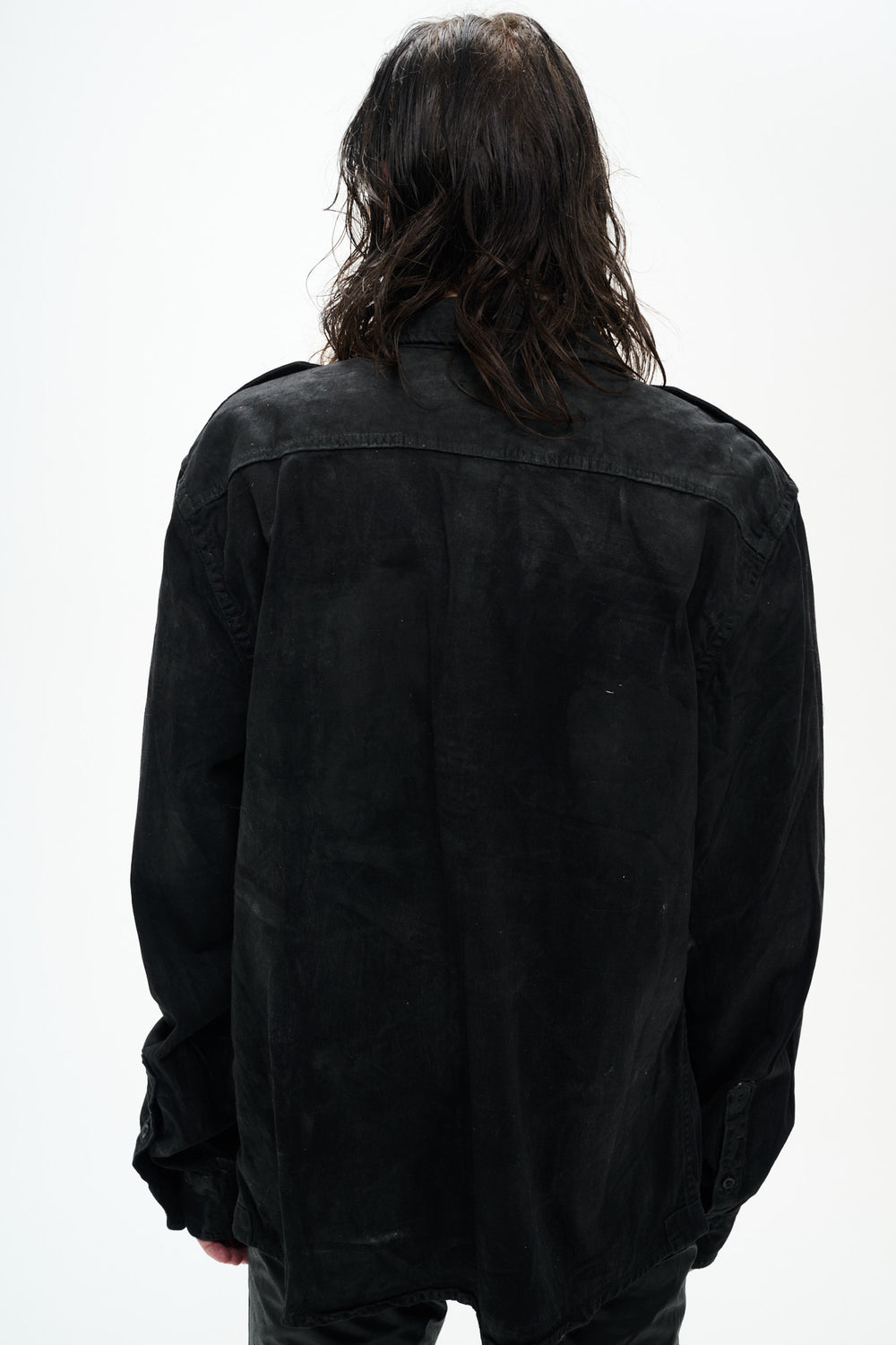 THE CLASSIC ARMY SHIRT - BLACK