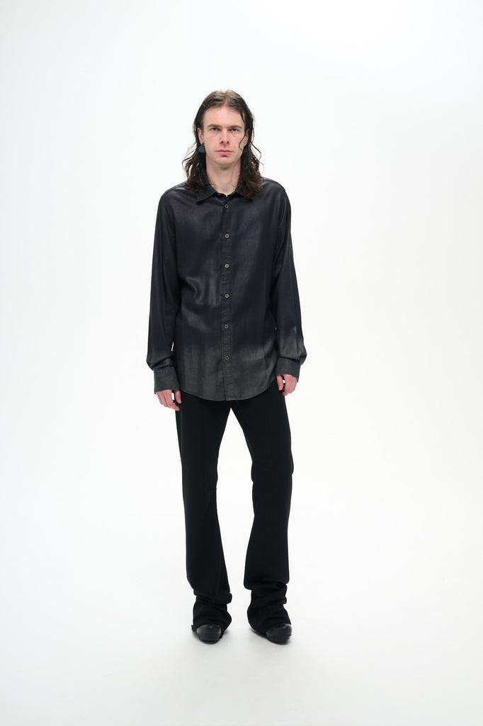 THE NIGHT SHIRT - BLACK