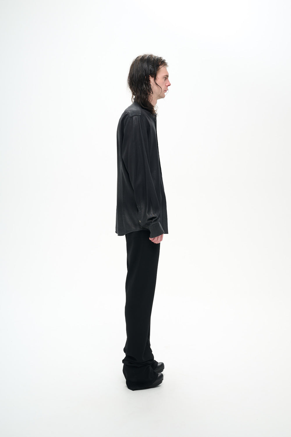 THE NIGHT SHIRT - BLACK