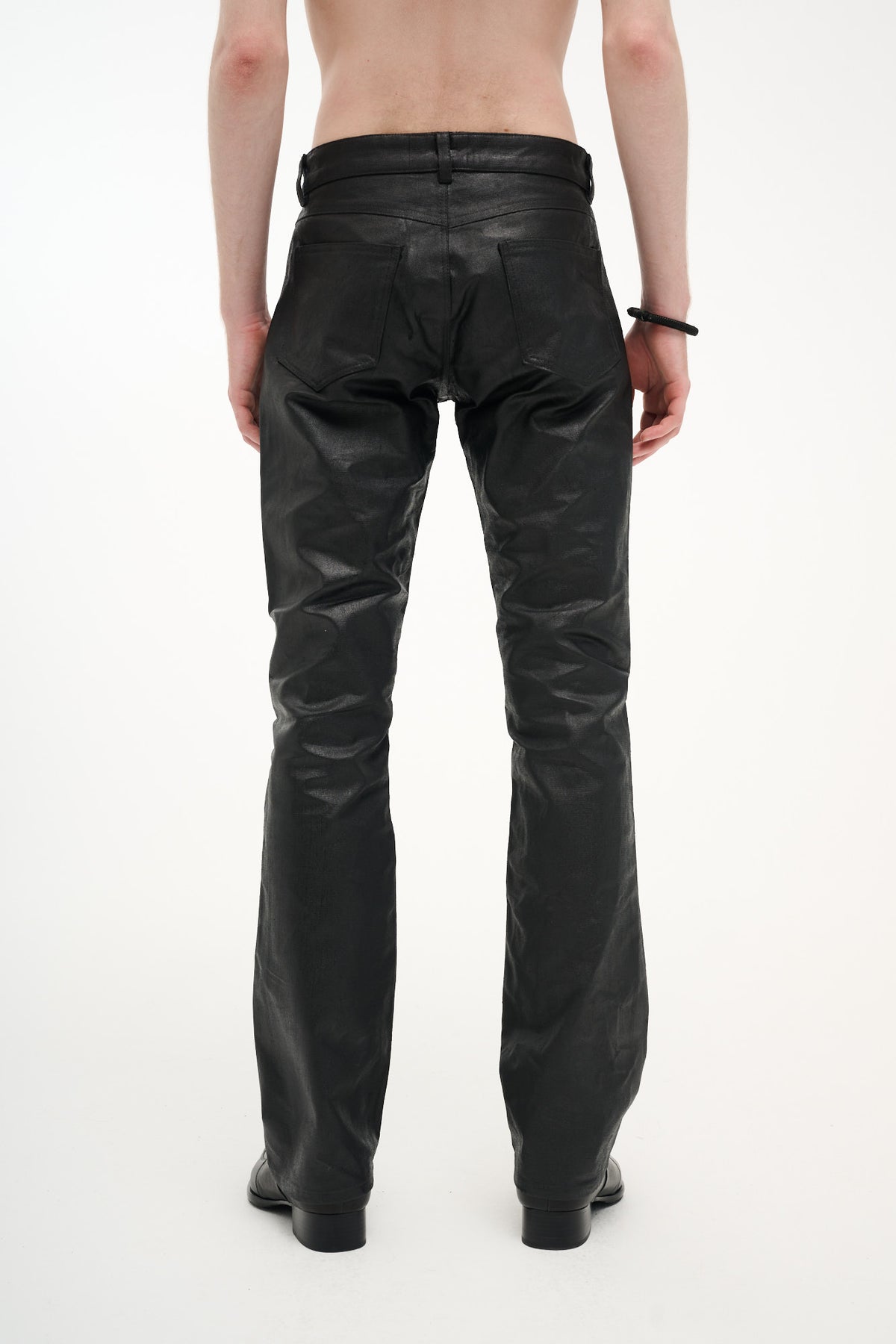 THE BOOTCUT PANTS - BLACK